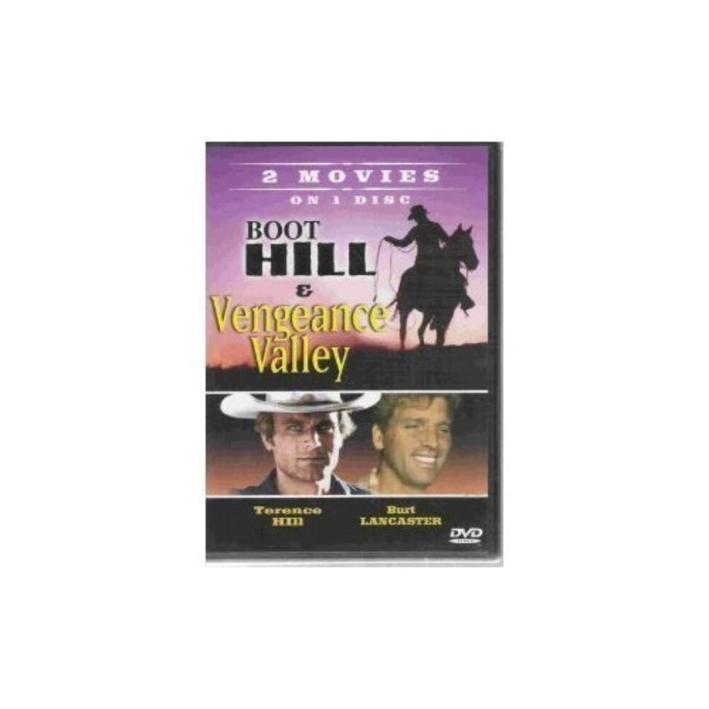 Boot Hill & Vengeance Valley DVD 2004 Terence Hill Burt Lancaster Western Movies